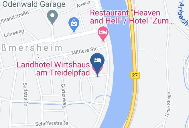 Neckar Odenwald Kreis - Landhotel Wirtshaus Am Treidelpfad Maps