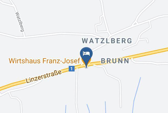 Salzburg Umgebung - Wirtshaus Franz Josef Maps