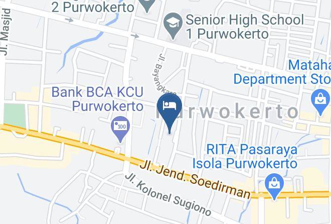 Banyumas Regency - Wisata Niaga Hotel Maps