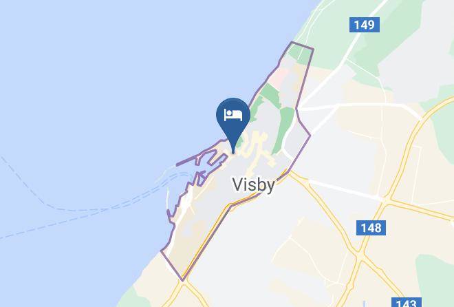 Gotland - Wisby Residence B&b Maps