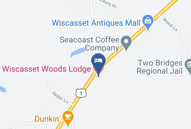 Lincoln - Wiscasset Woods Lodge Maps