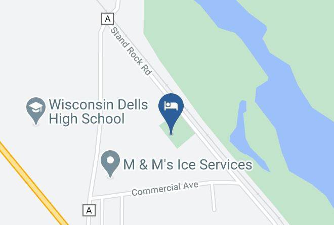 Sauk - Wisconsin Dells Koa Holiday Maps