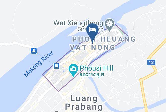 Wisdom Laos Hotel Map