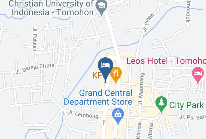 Minahasa Regency - Wise Hotel Maps