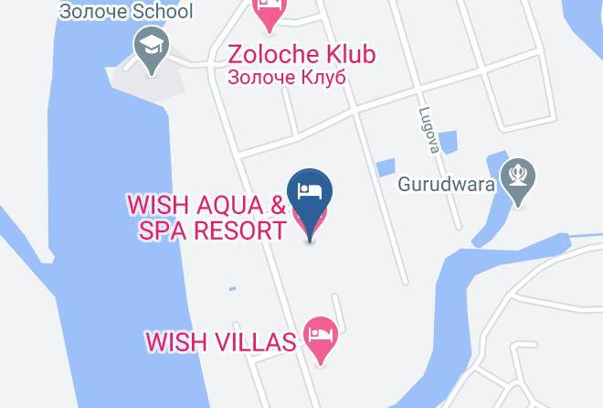 Boryspil Raion - Wish Aqua & Spa Resort Maps
