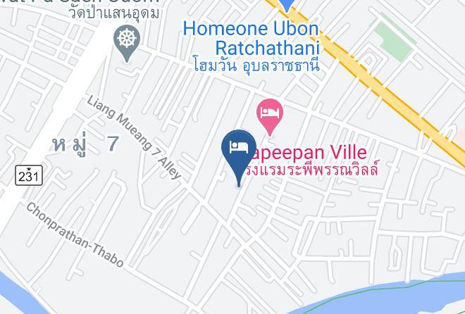 Amphoe Mueang Ubon Ratchathani - Wish Hotel Ubon Maps