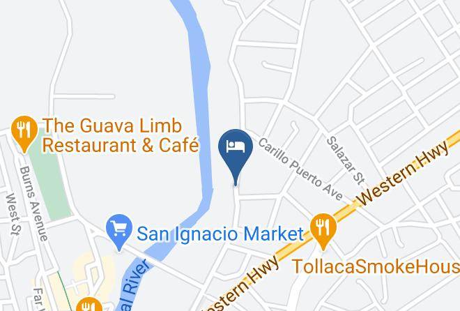 Cayo - Wish Willy River Cabanas Maps