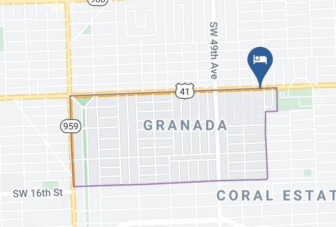 Miami Dade - Wishes Hotel Coral Gables Maps