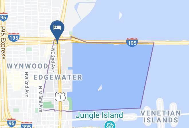 Miami Dade - Wishes Biscayne Motel Maps