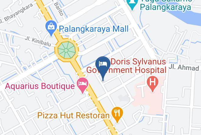 Kota Palangka Raya - Wisma Anggrek Maps