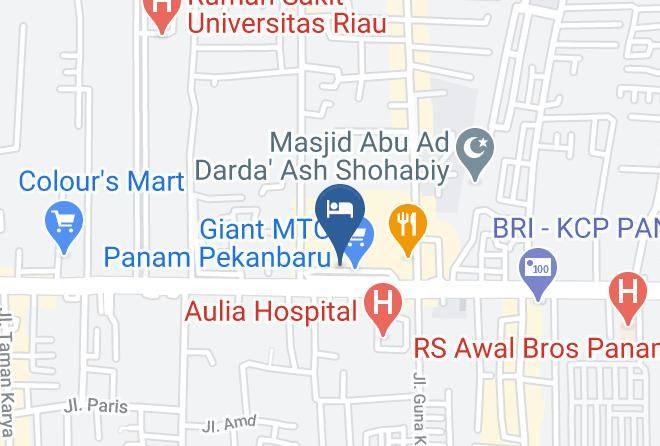 Pekanbaru - Wisma Asiatique Maps