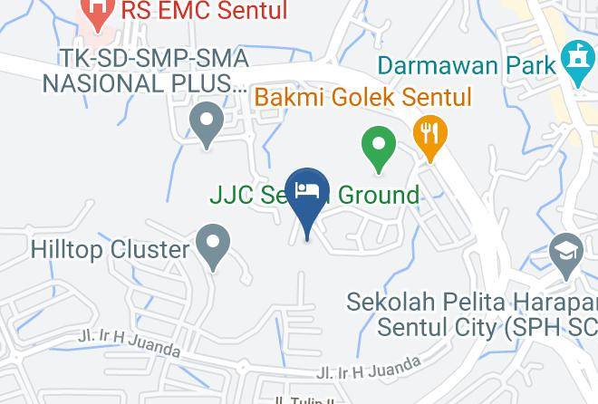 Bogor Regency - Wisma Atlet Sentul City Maps