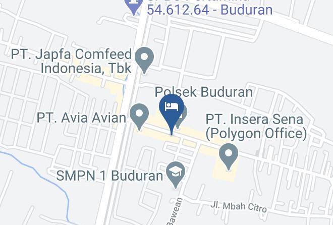 Sidoarjo Regency - Wisma Buduran Sidoarjo Maps