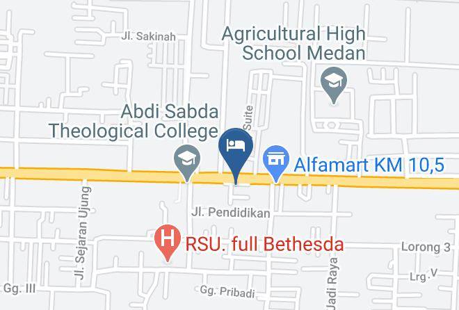 Deli Serdang Regency - Wisma Bunda Deli Maps