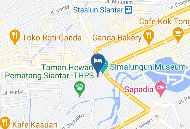 Kota Pematang Siantar - Wisma Hordja Maps