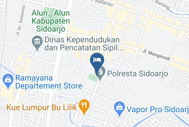 Sidoarjo Regency - Wisma Kartini Maps