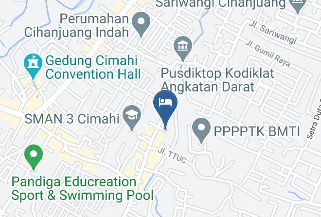 Kota Cimahi - Wisma Komando2 Maps