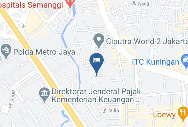 Jakarta Selatan - Wisma Ks23 Maps