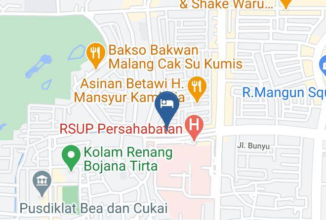 Jakarta Timur - Wisma Lamida Maps