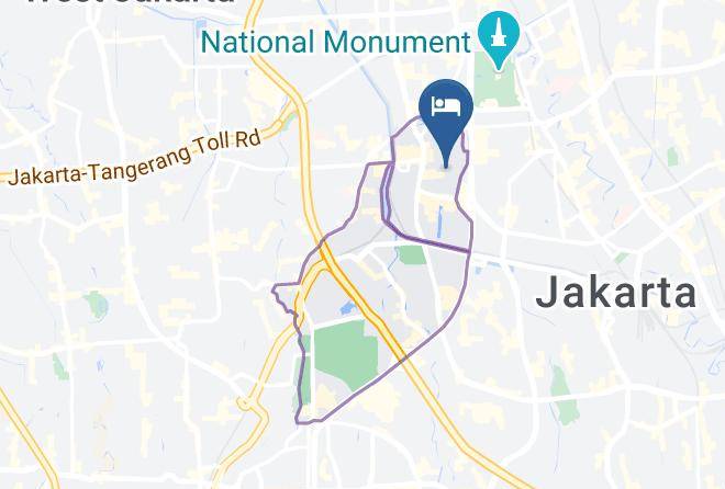 Central Jakarta - Wisma Mitra Maps