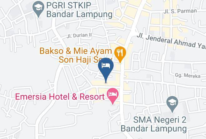 Bandar Lampung - Wisma Mustika Maps