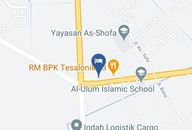 Pekanbaru - Wisma Omah Ong Te Maps