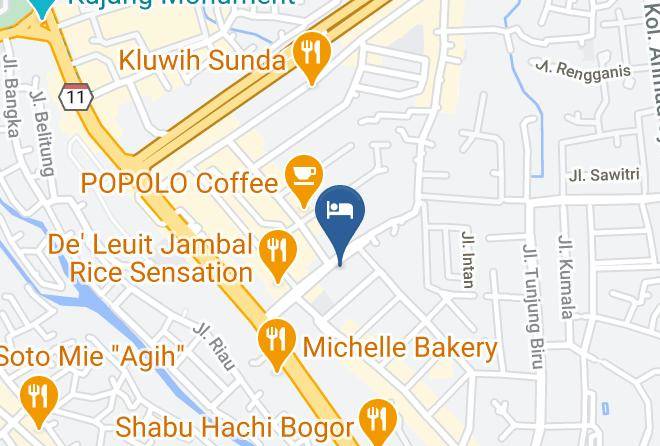 Kota Bogor - Wisma Pakuan Syariah Hotel Maps