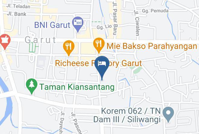 Garut Regency - Wisma Pkpn Garut Maps
