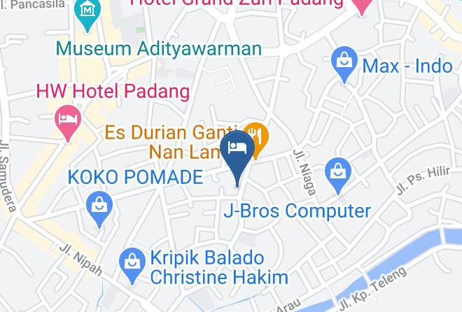 Kota Padang - Wisma Rumah Kita Maps