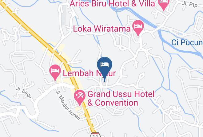 Bogor Regency - Wisma Sabrina Maps