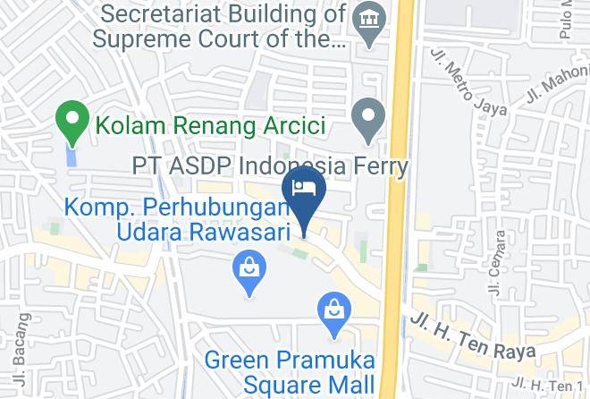 Central Jakarta - Wisma Sari 1 Hotel Maps