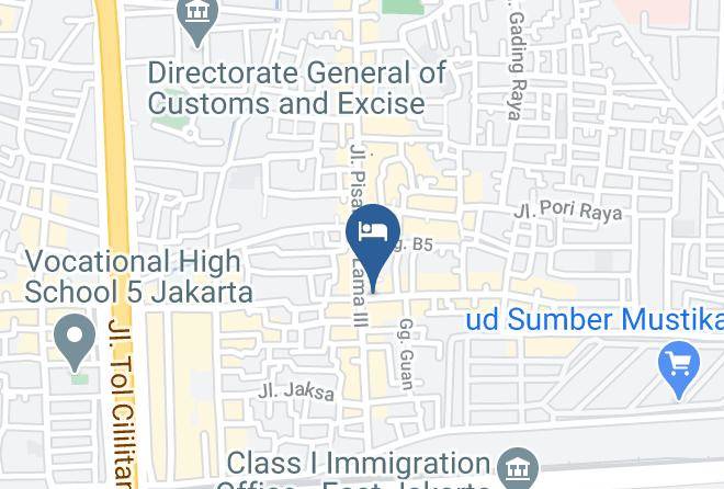 Jakarta Timur - Wisma Sentro Maps