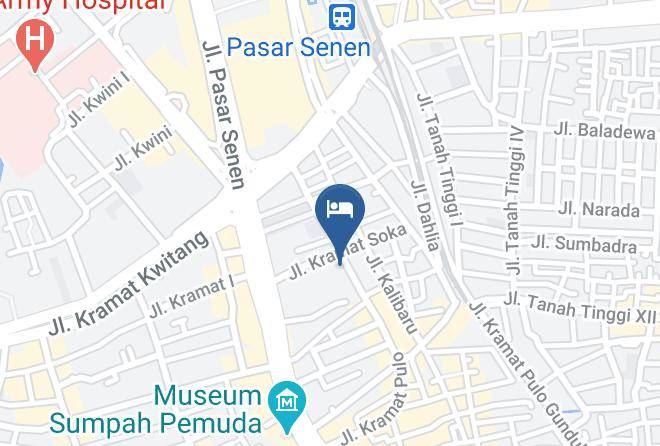 Central Jakarta - Wisma Shalom Maps