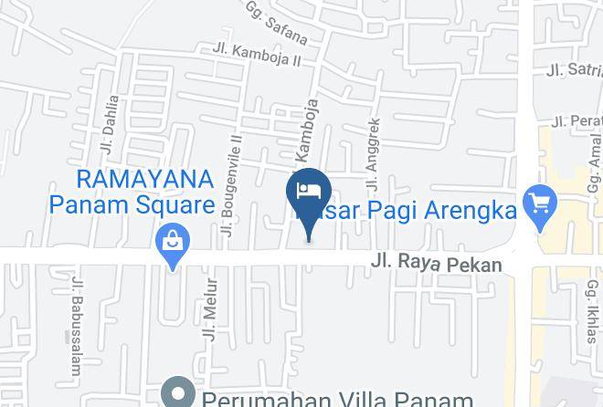 Pekanbaru - Wisma Smr Panam Maps