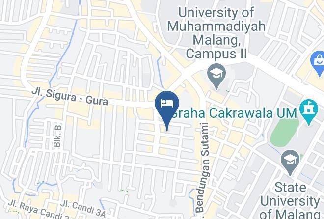 Kota Malang - Wisma Srikandi Maps