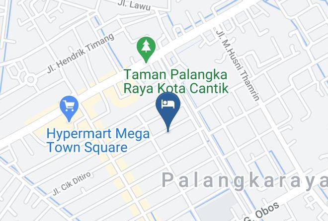 Kota Palangka Raya - Wisma Subur Jaya Maps