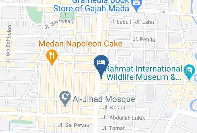 Kota Medan - Wisma Syailendra Maps