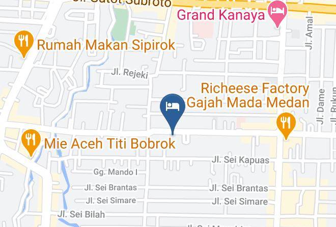 Kota Medan - Wisma Syariah Harikita Maps