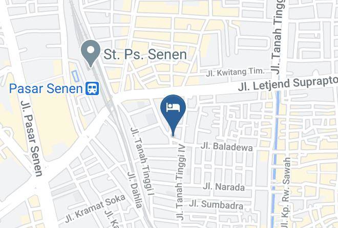 Central Jakarta - Wisma Talenta Maps
