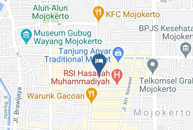 Kota Mojokerto - Wisma Tenera Maps