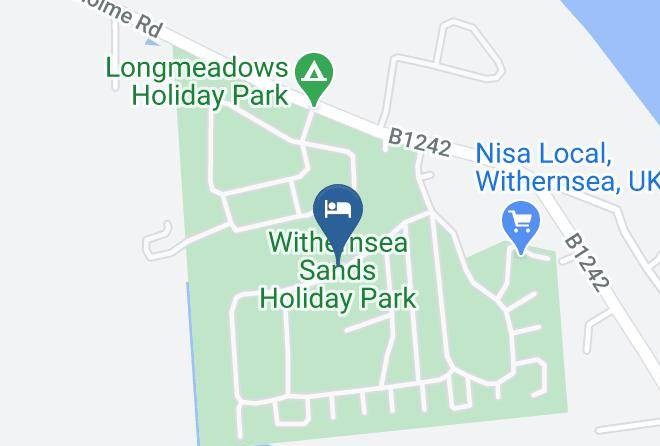 East Riding Of Yorkshire - Withernsea Sands Holiday Park Maps