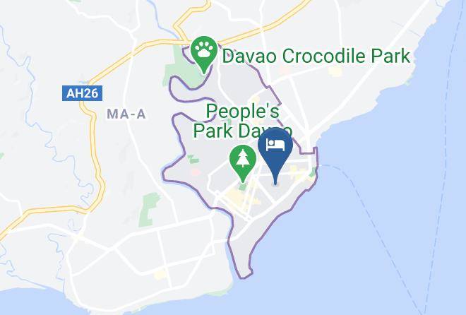 Davao Del Sur - Within D Town For Backpackers Maps