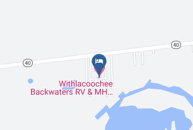 Levy - Withlacoochee Backwaters Rv & Mh Park Maps