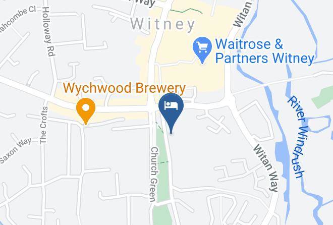 Oxon - Witney Hotel Maps