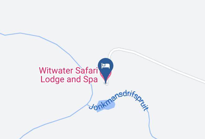 Witwater Safari Lodge And Spa Map