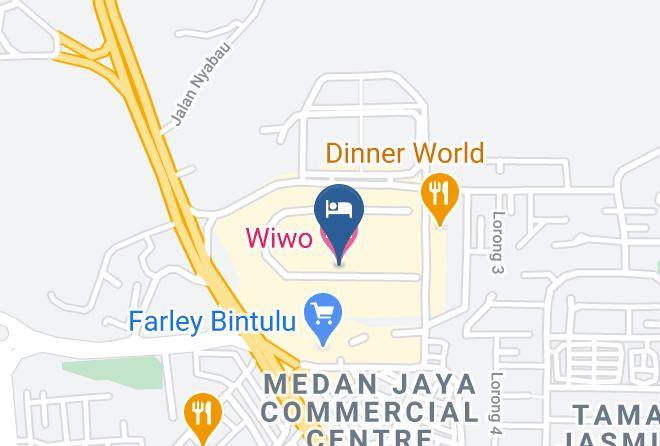 Bahagian Bintulu - Wiwo Hotel Maps