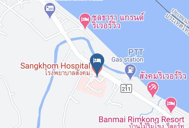 Amphoe Sangkhom - Wixky Hotel Maps