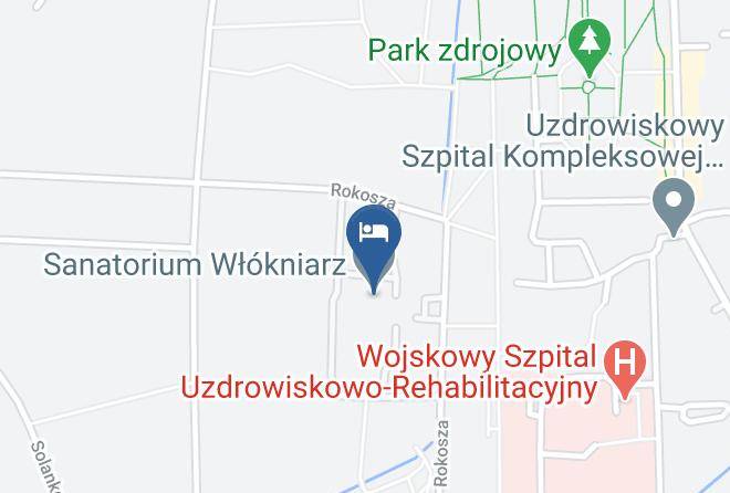 Buski - Wlokniarz Sanatorium In Busko Zdroj Maps