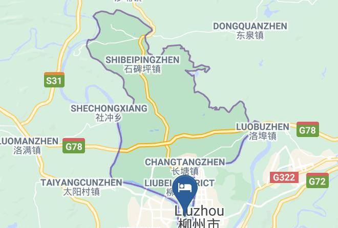 Liuzhou - Wodun Hotel Liuzhou Maps