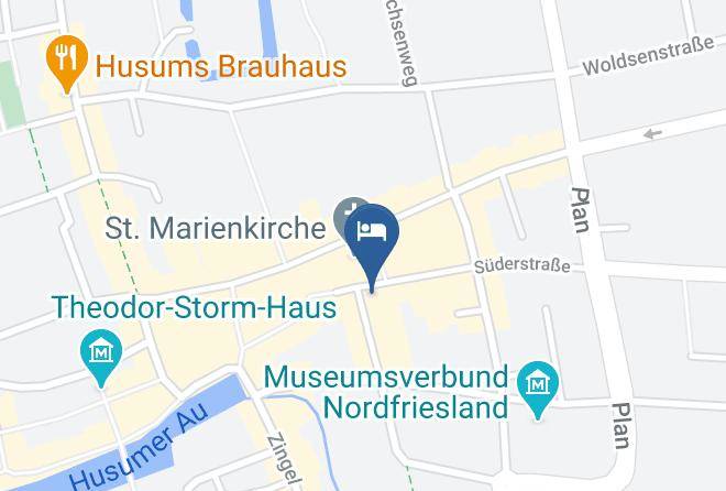 Nordfriesland - Wohlerts Hotel Garni Maps